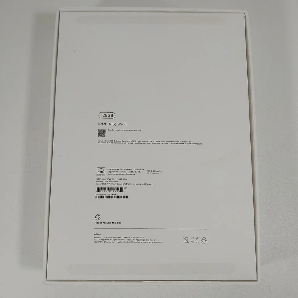 Apple iPad 11th Generation blue 128GB (A16) Wifi 2025 (EMPTY BOX ONLY)‎